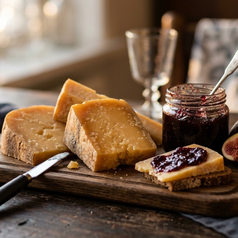 Kaas met jam