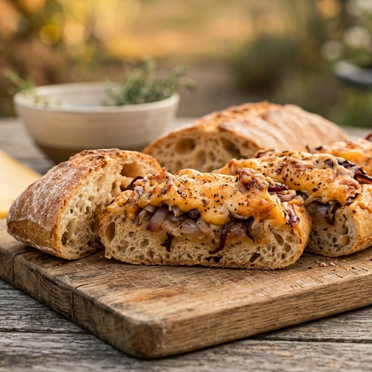 Kaas-uien-broodjes