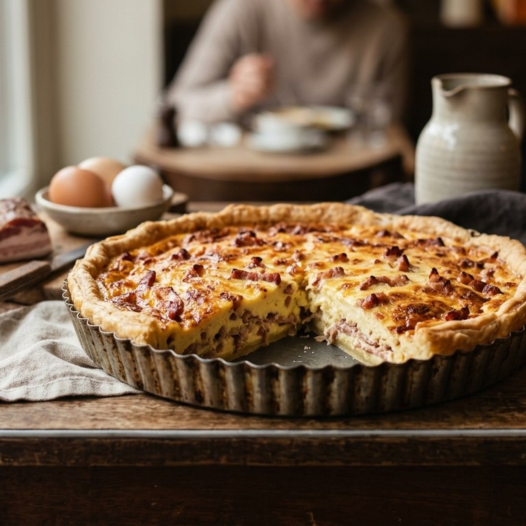 kaastaart, quiche lorraine
