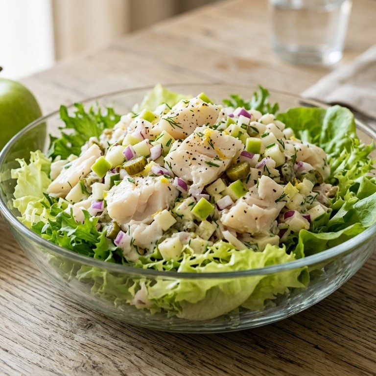 Kabeljauw salade