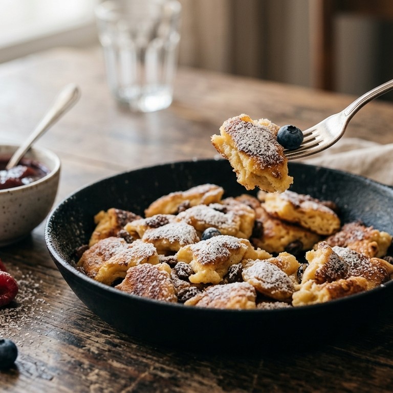 Kaiserschmarren met fruit