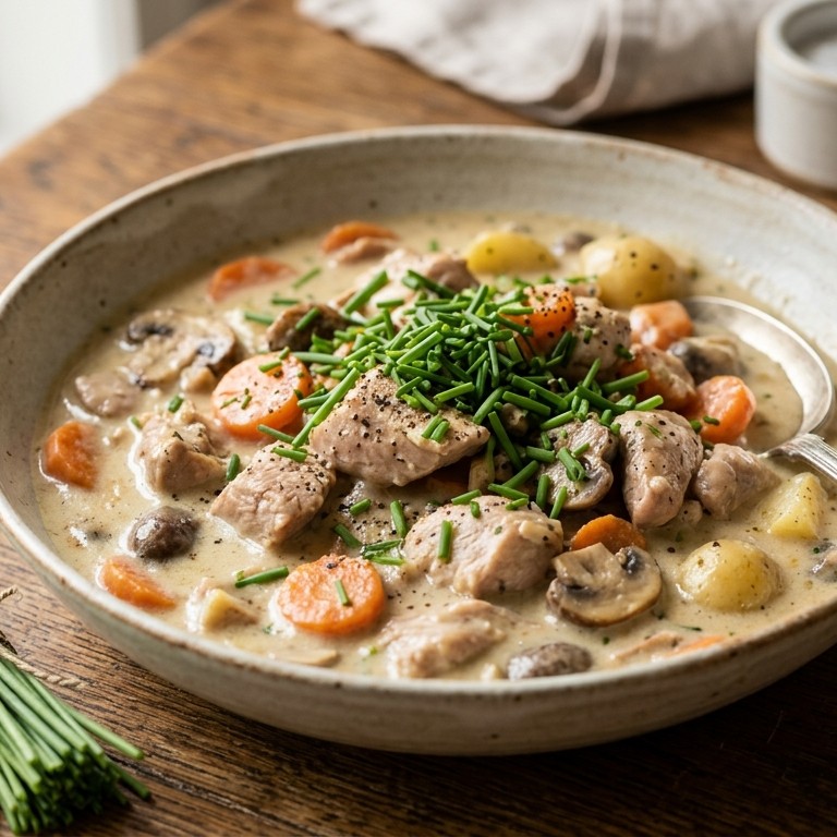 Kalkoenragout met wortel