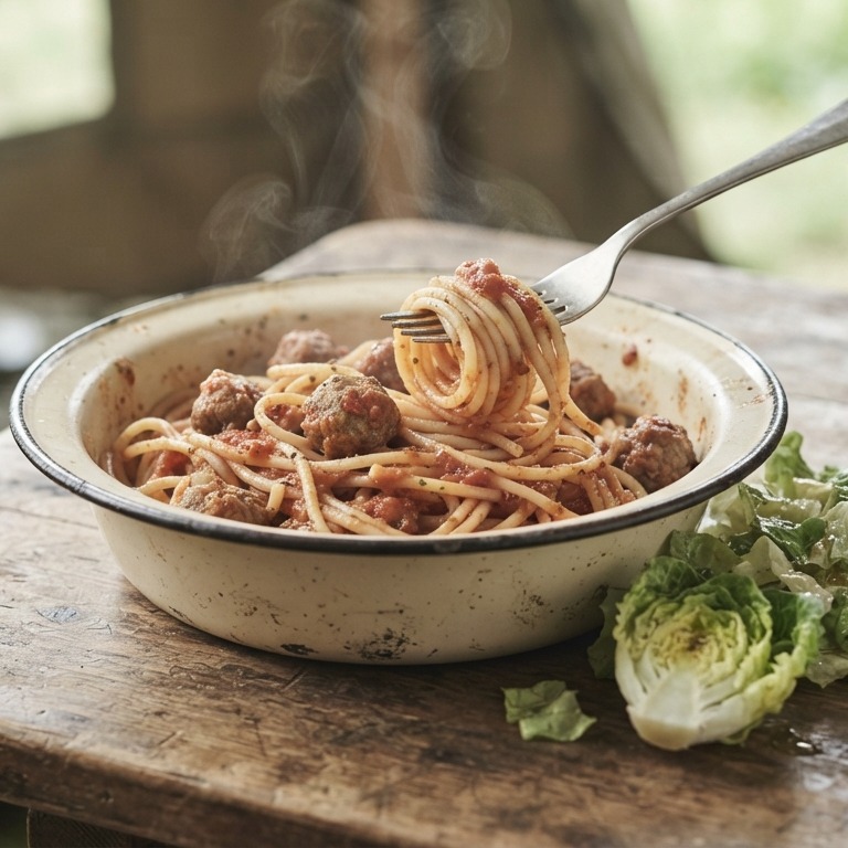Kampeerspaghetti