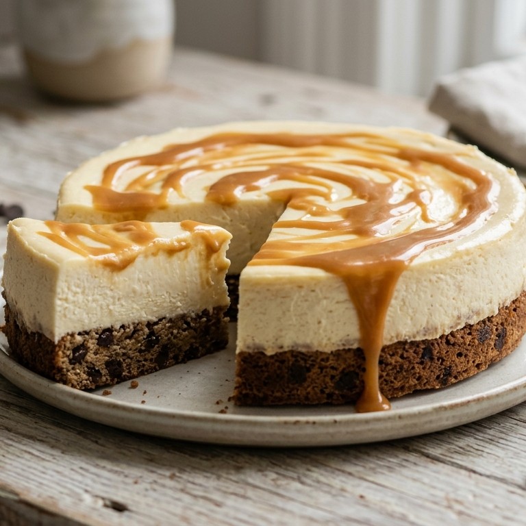 Karamel-cheesecake snel klaar