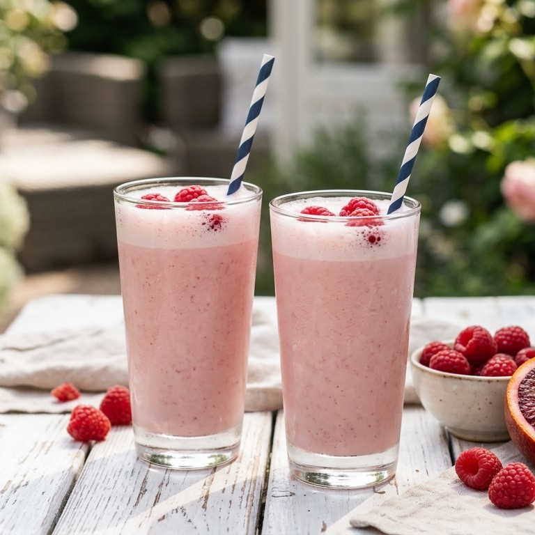 Karnemelk-frambozendrank