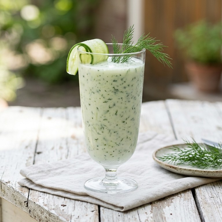 Karnemelk-komkommershake