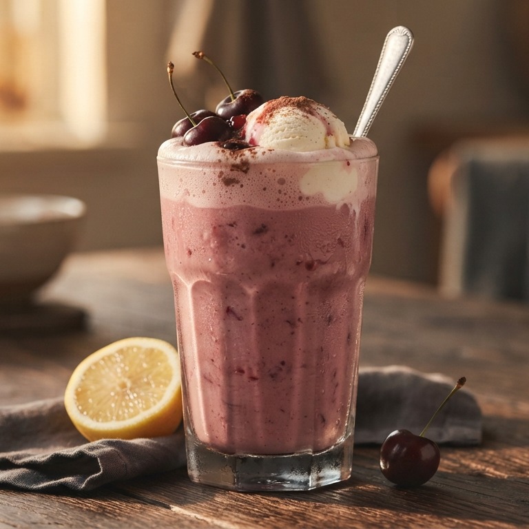 Kersen milkshake