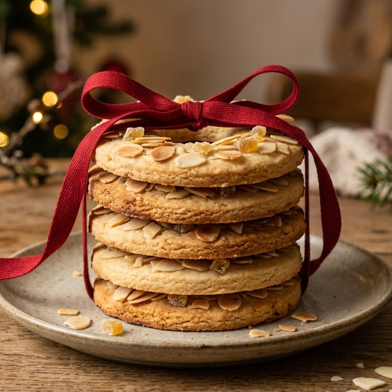 Kerstkransjes met gember