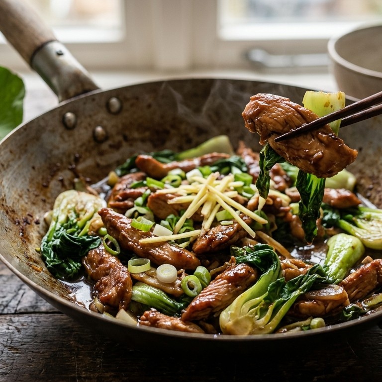 Kip met paksoi