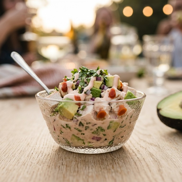 Kipavocado cocktail