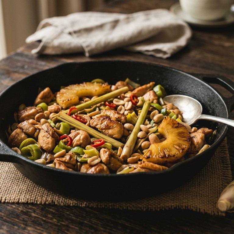 Kipfilet met ananas