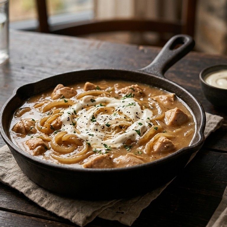 Kiphachee met crème fraiche voor 2 personen
