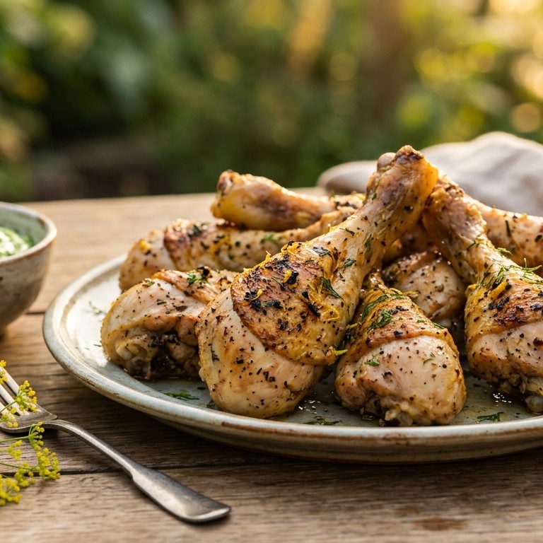 Kippenpootjes met peterseliemayonaise