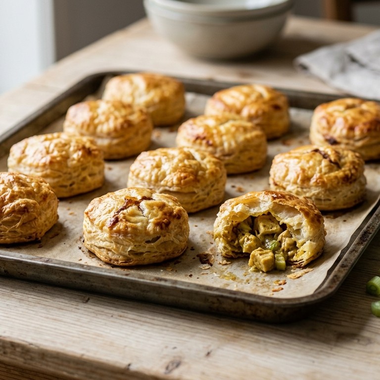 Kiptaartjes uit de oven