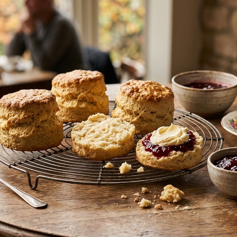 Klassieke English scones