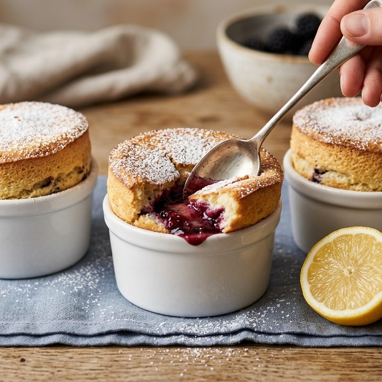 Kleine bramensoufflés