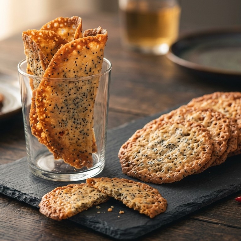 Kletskop met maanzaad en sambal
