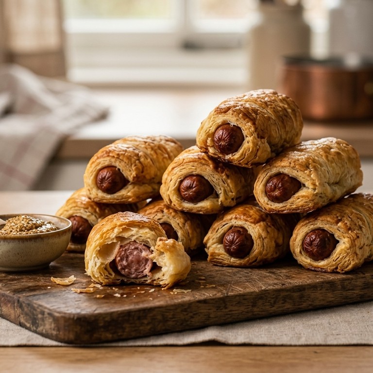 Knakworstcroissants