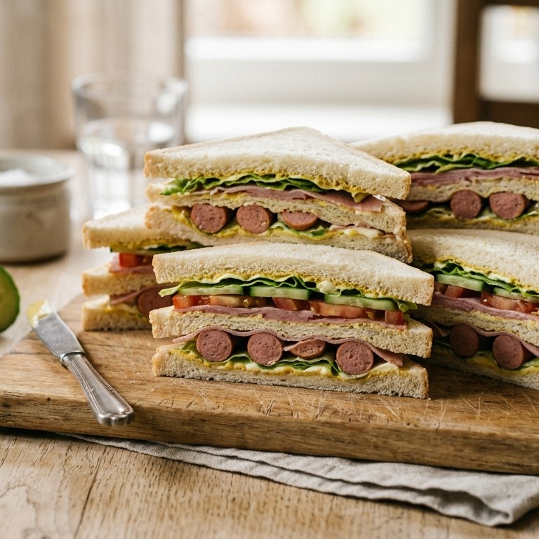 Knakworstsandwiches