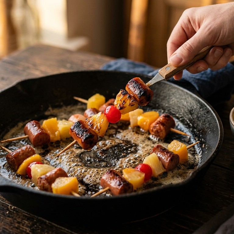 Knakworstspiesjes voor gourmet