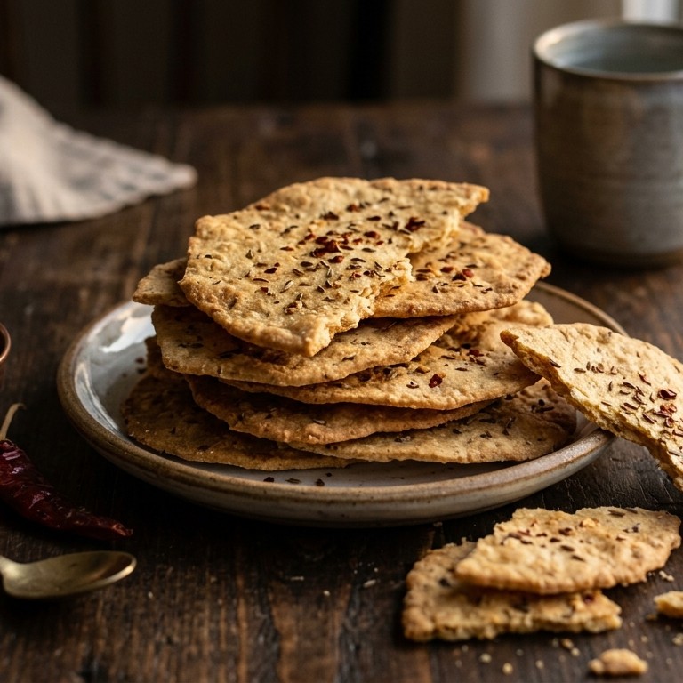 Knapperige crackers
