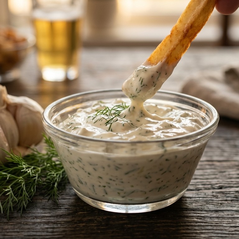 Knoflook dipsaus