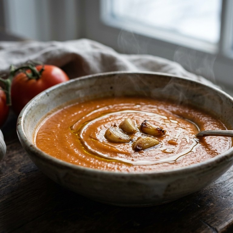 Knoflooksoep - vegetarisch, veganistisch