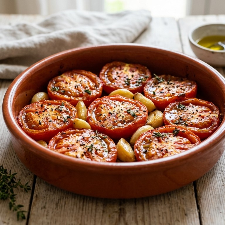 Knoflooktomaten