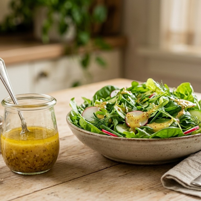 Knoflookvinaigrette