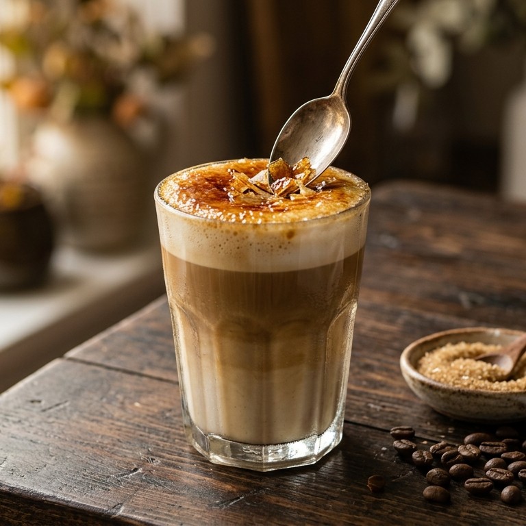 Koffie créme brulée latte