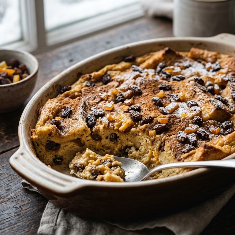 Koffiebroodpudding