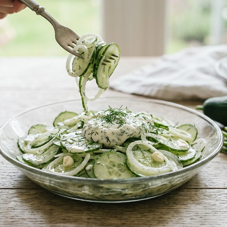 Komkommer salade