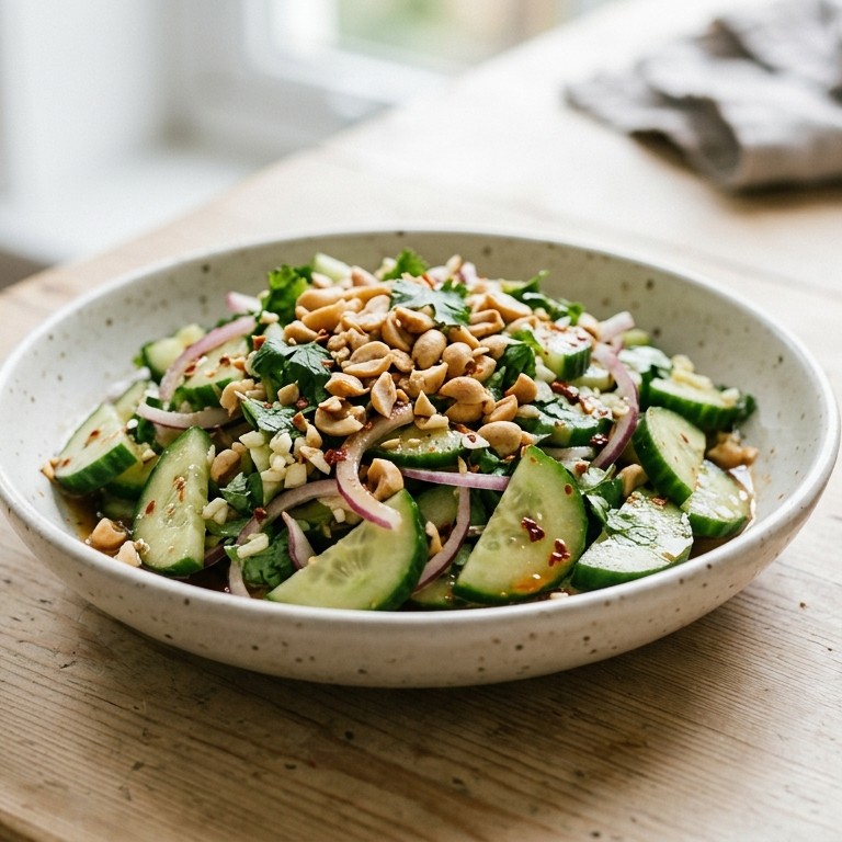 Komkommersalade (pikant)