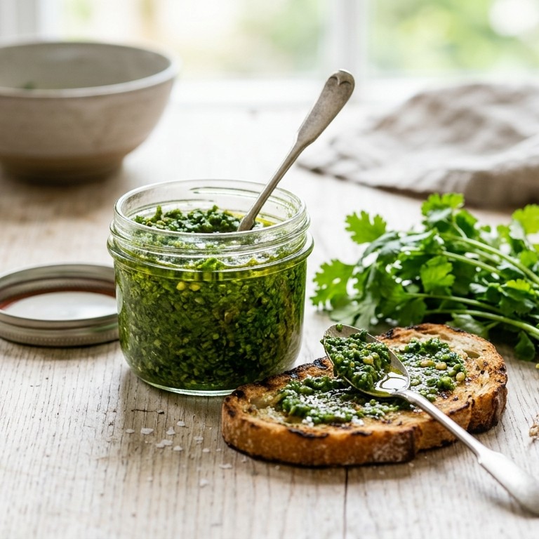 Korianderpesto