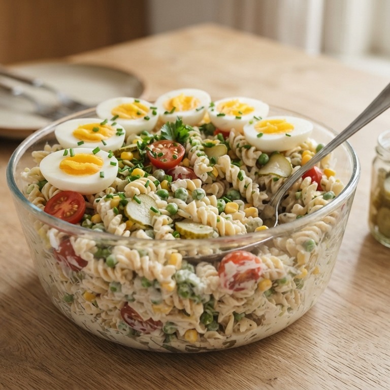 Koude pastasalade vegetarisch