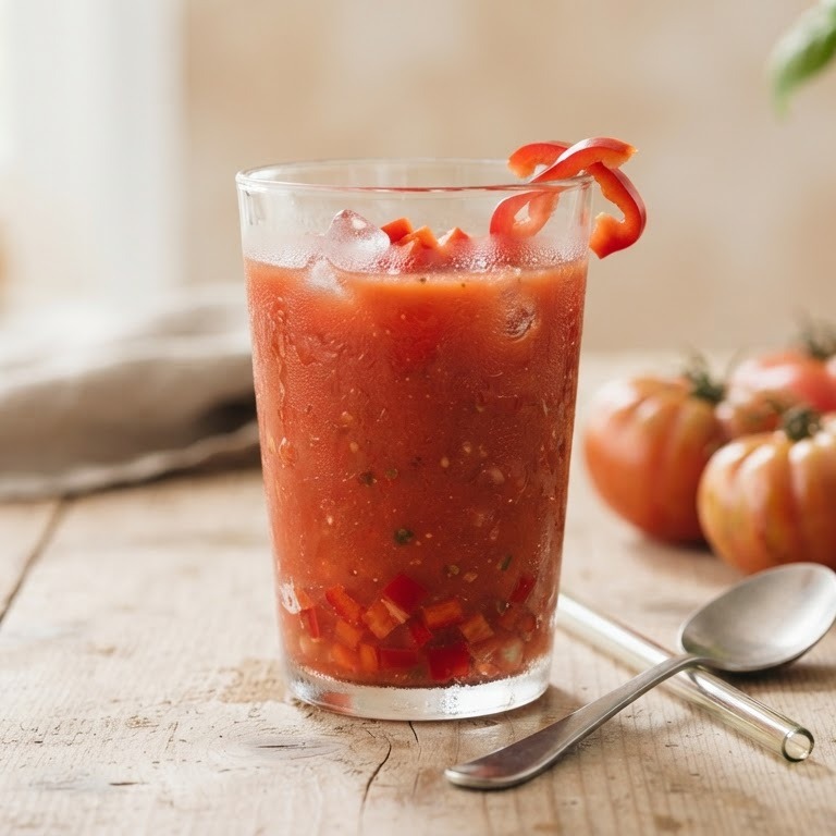Koude tomatensoep