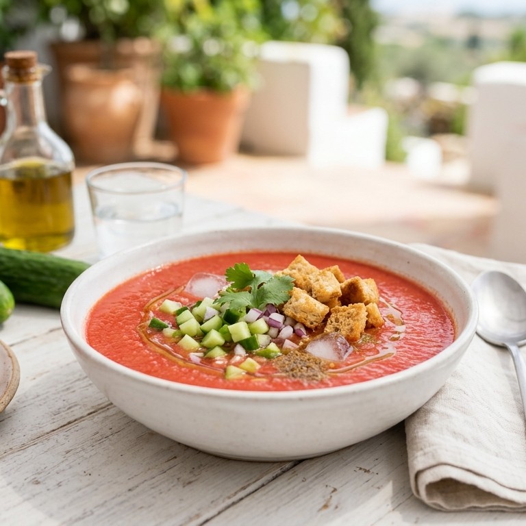 Koude tomatensoep