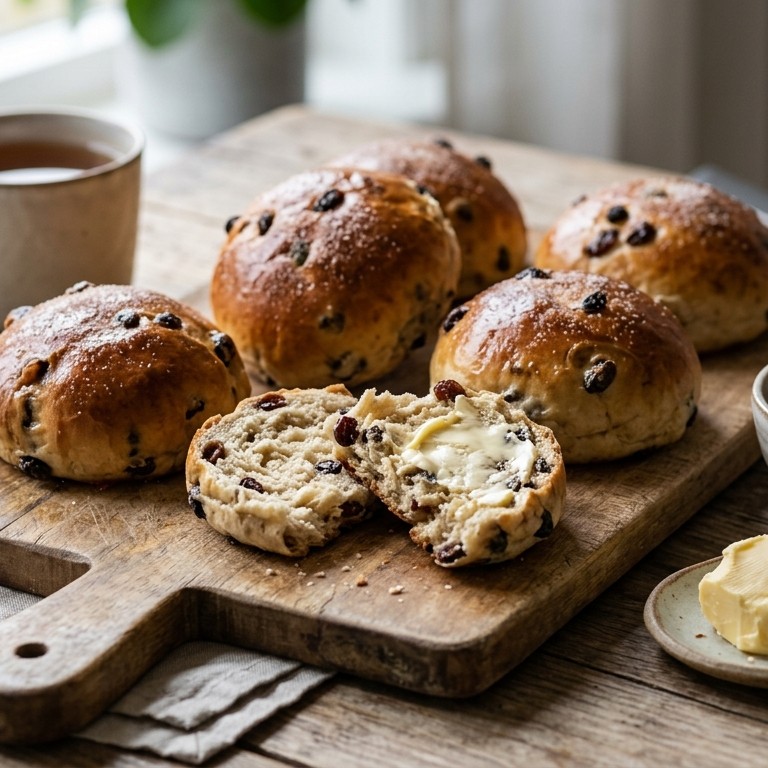 Krenten- en rozijnebollen