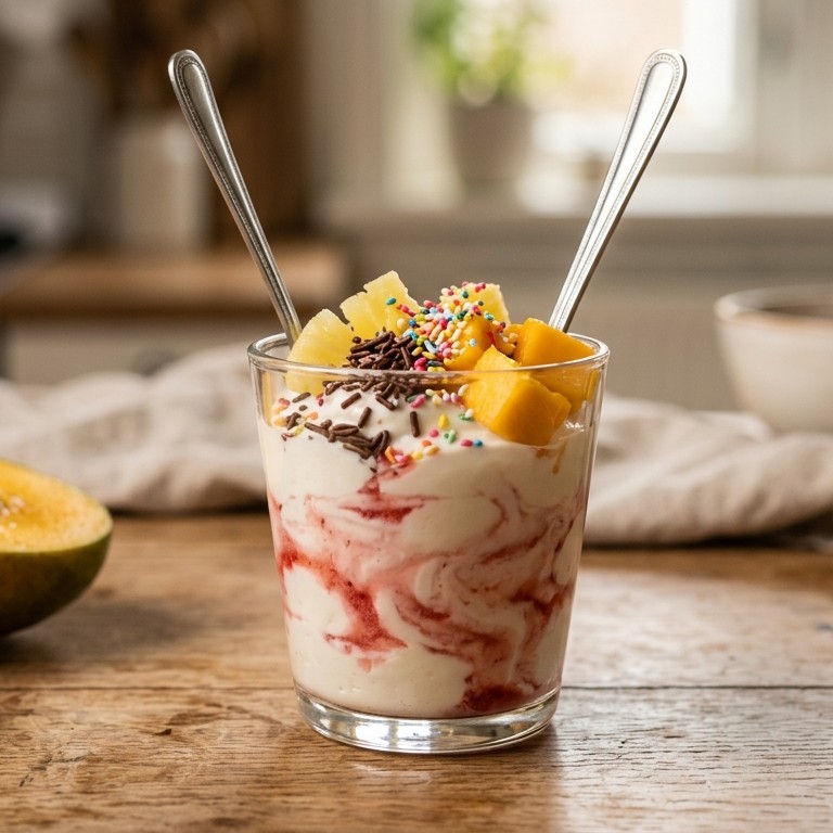 Kriebelige yoghurt