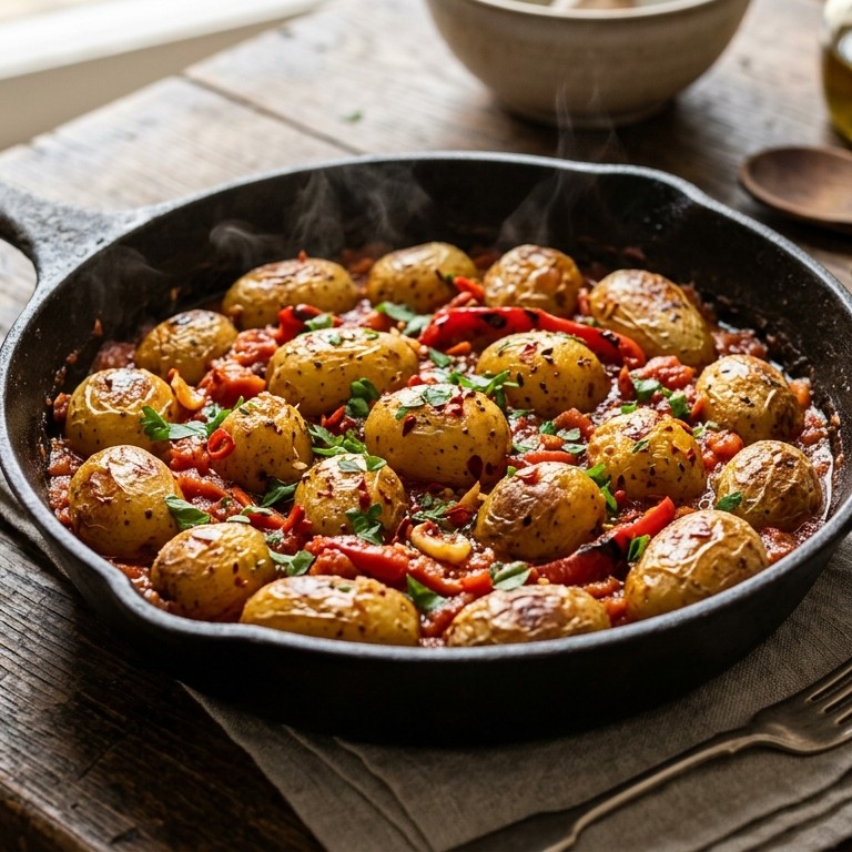 Krieltjes met tomatensaus