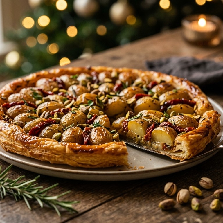 Krieltjes-taartje voor de kerst