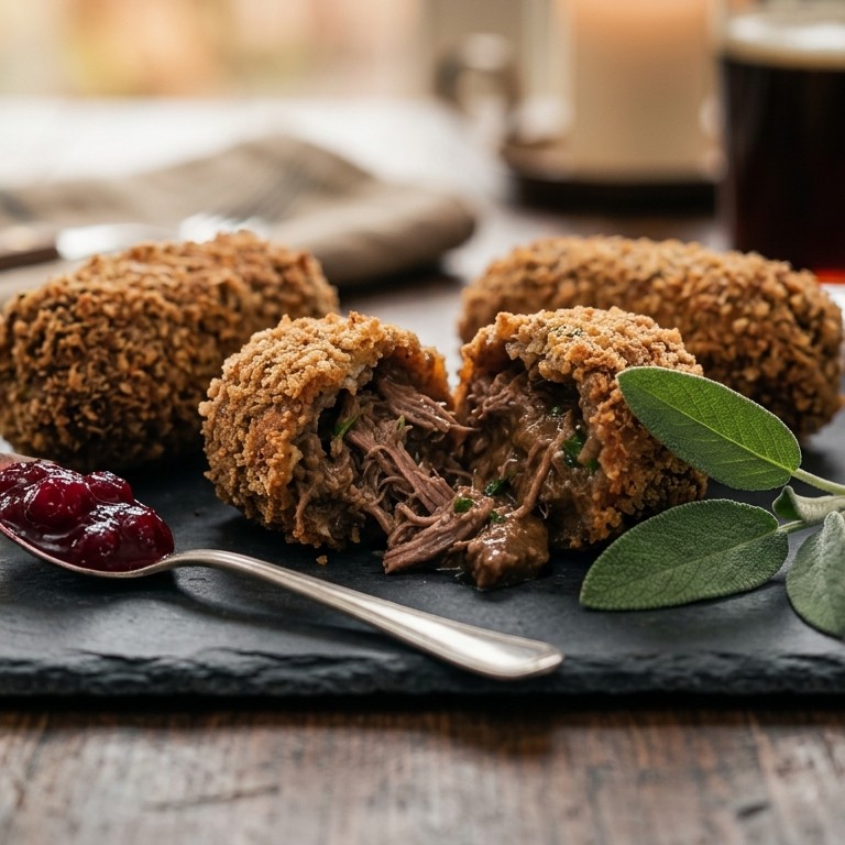 Kroketten met wildvlees