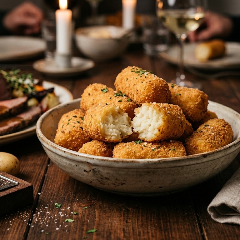 Kroketten van aardappelen