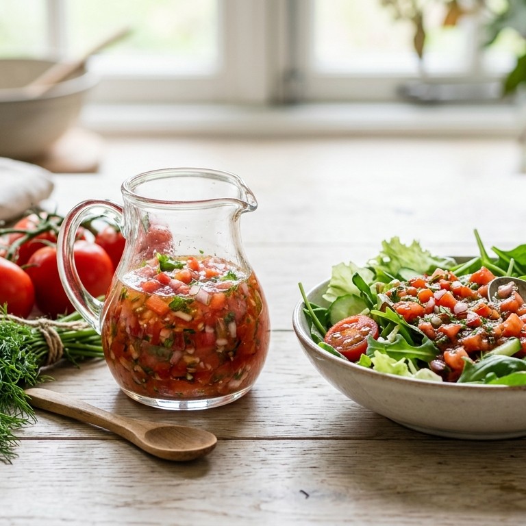 Kruiden-tomatenvinaigrette