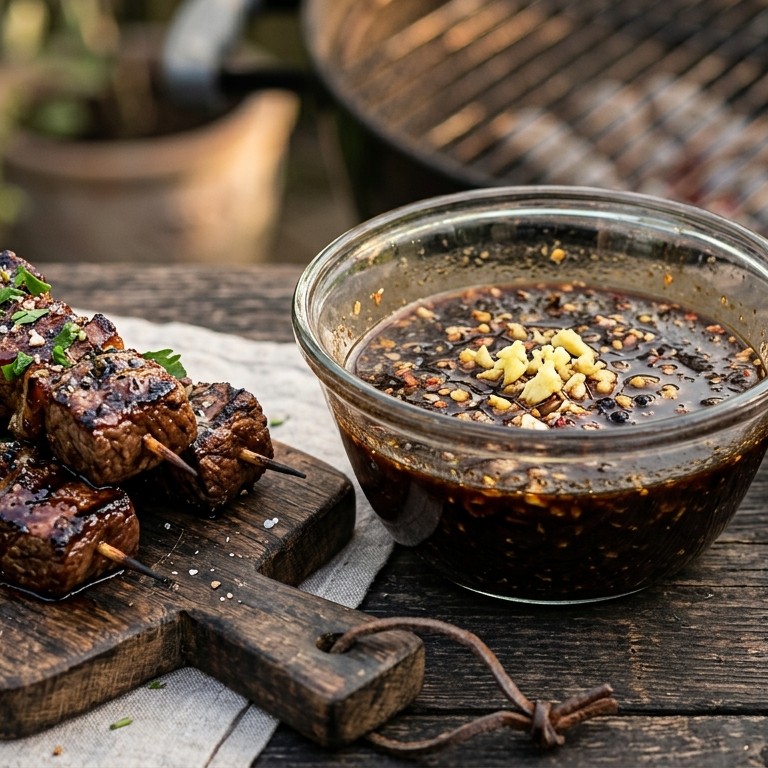 Kruidige wijnmarinade