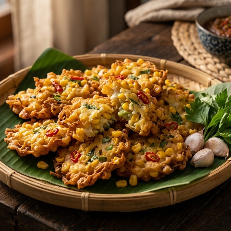 Kue jagung (Maiskoekjes)