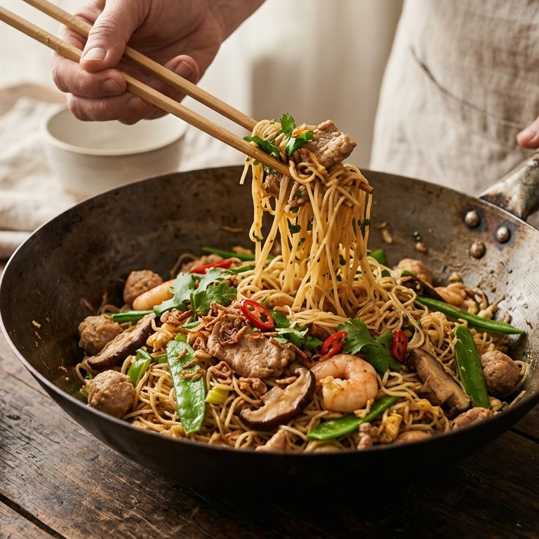 Laksa Goreng Babi