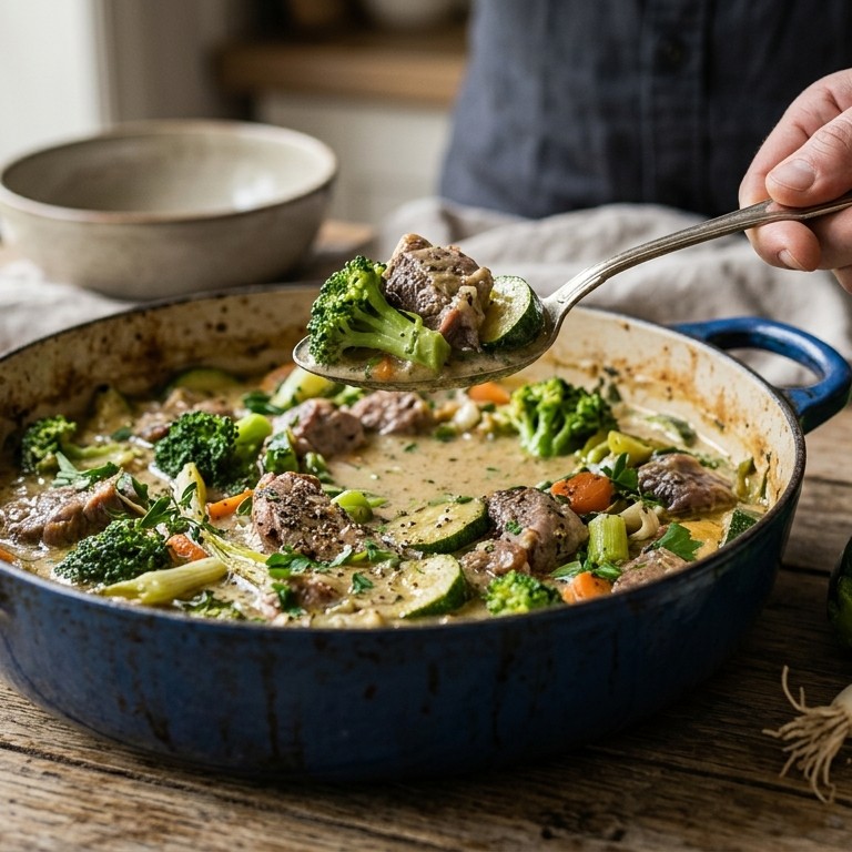 Lamsstoofpotje met groente