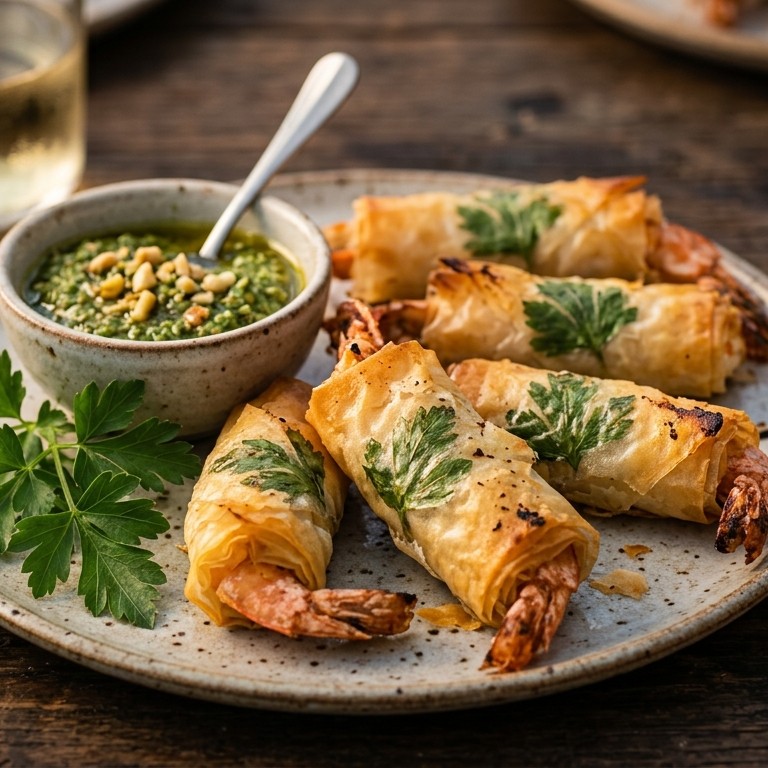 Langoustine in filodeeg
