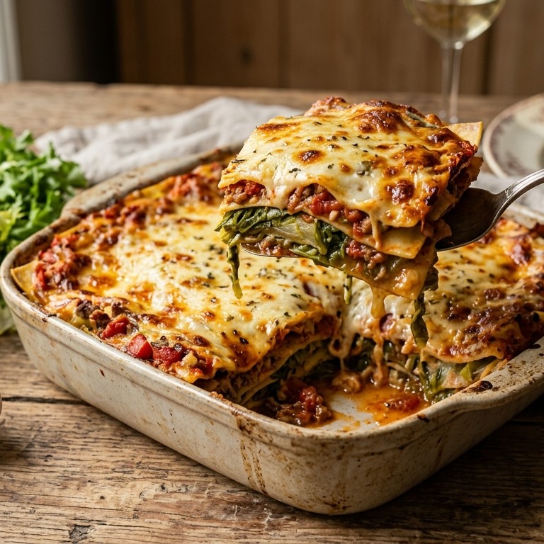 Lasagne met andijvie